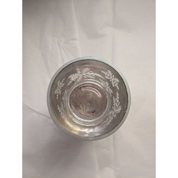 Set of 3 Slatkin & Co BBW Snowflake Dancing Tea Light Holder - Picture 7 of 8